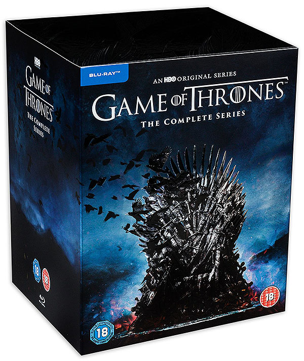 game of thrones blu ray box set